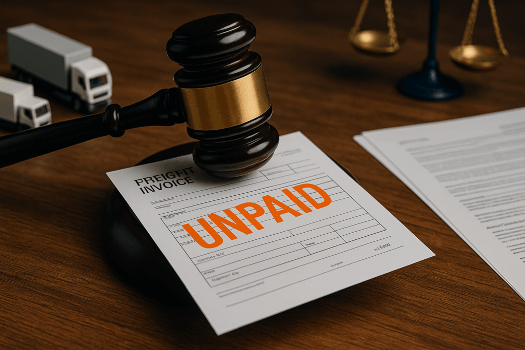 Top 5 Legal Strategies to Collect Unpaid Freight Bills
